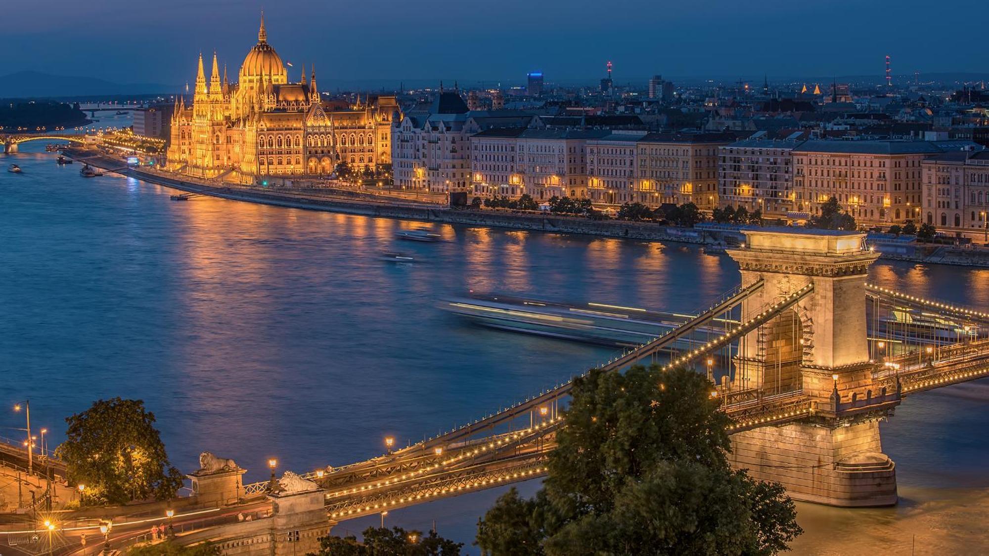 Riverside Luxury Panorama Home - Smarttv, Fastwifi Budapest Exterior photo