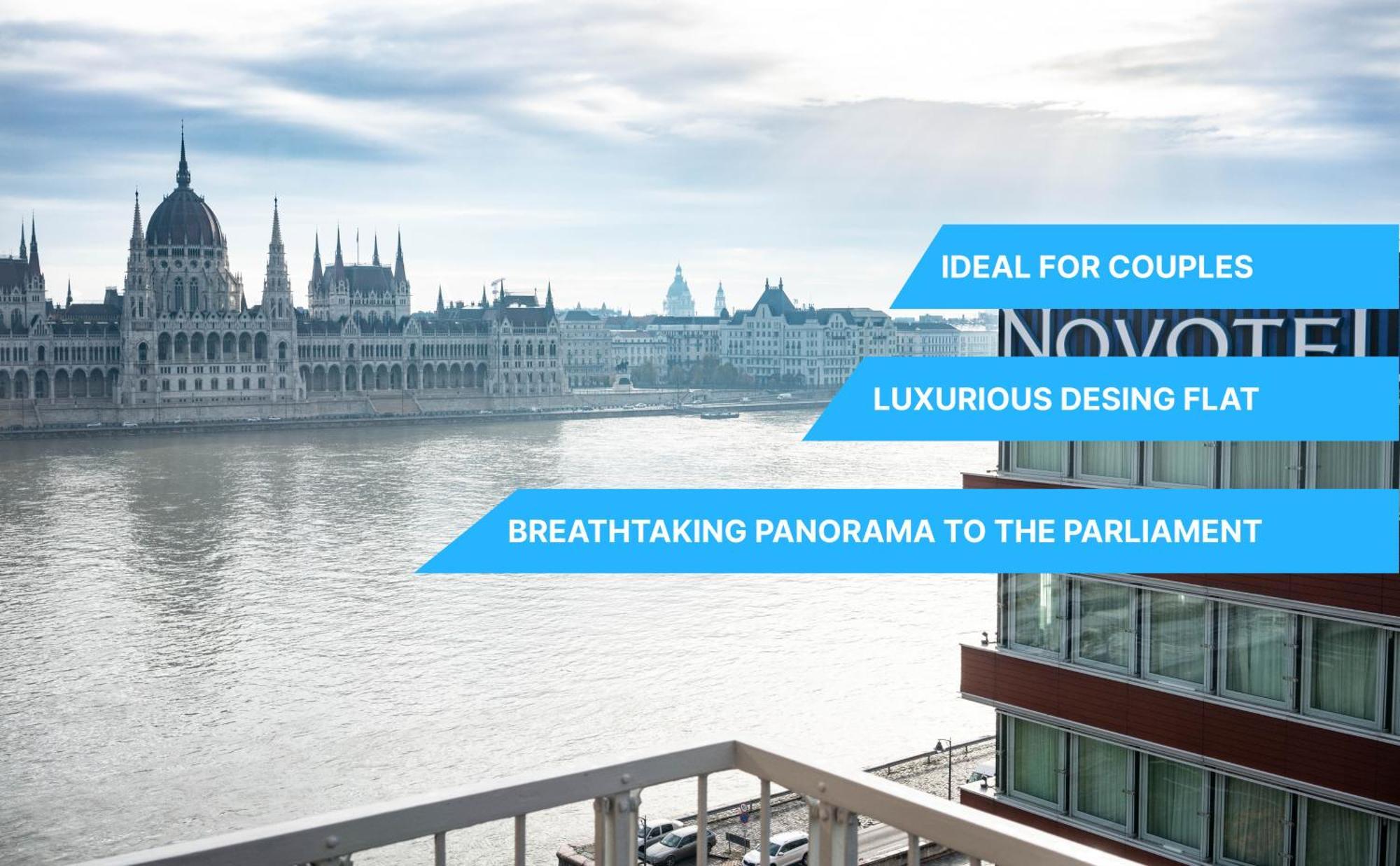 Riverside Luxury Panorama Home - Smarttv, Fastwifi Budapest Exterior photo